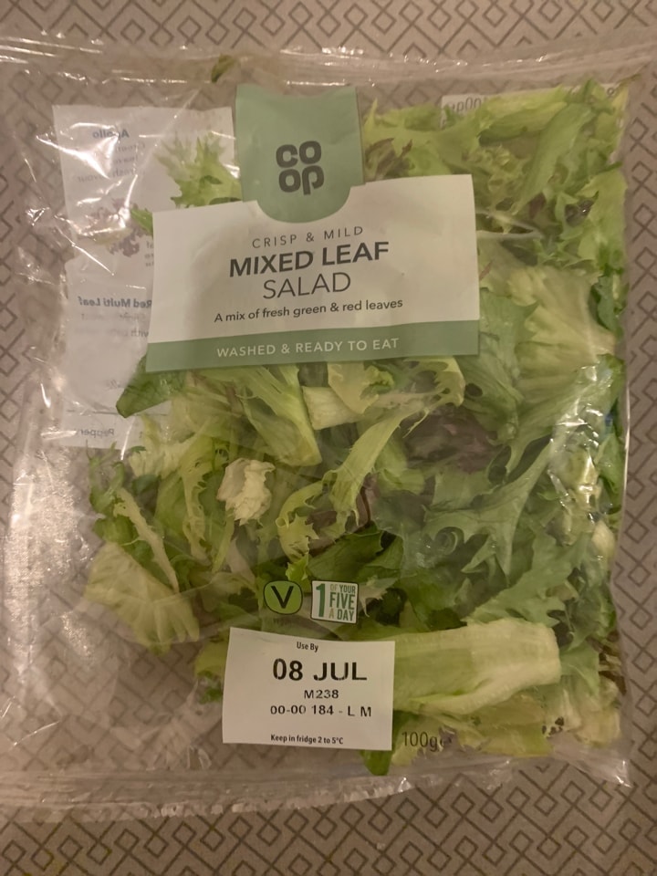 Mixed leaf salad OLIO