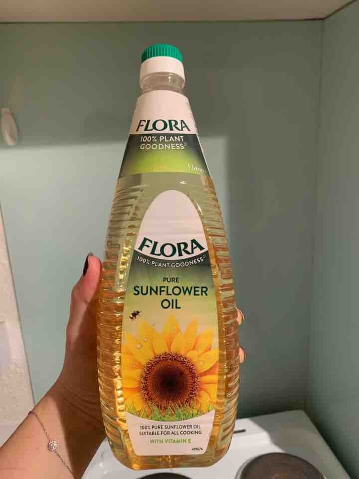 Flora sunflower oil 1 litre OLIO
