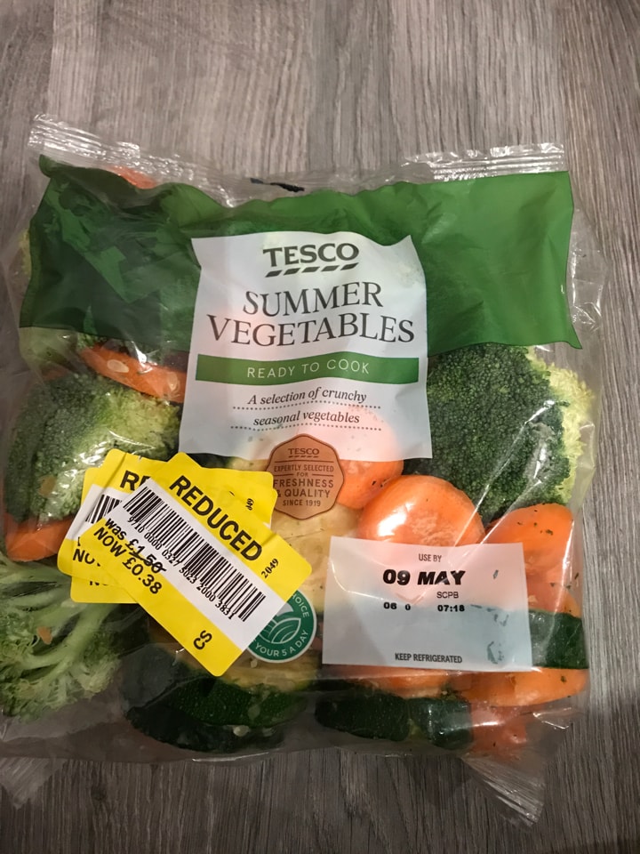 Summer vegetable packs OLIO