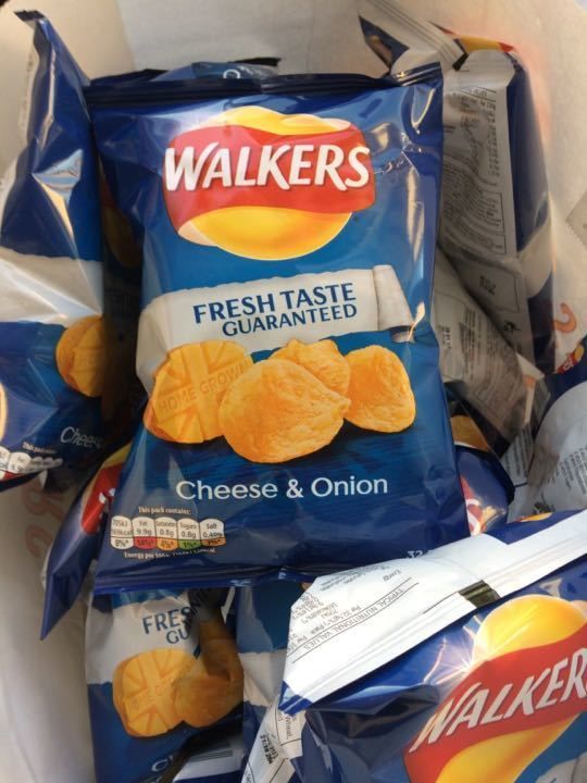Free bags of crisps OLIO