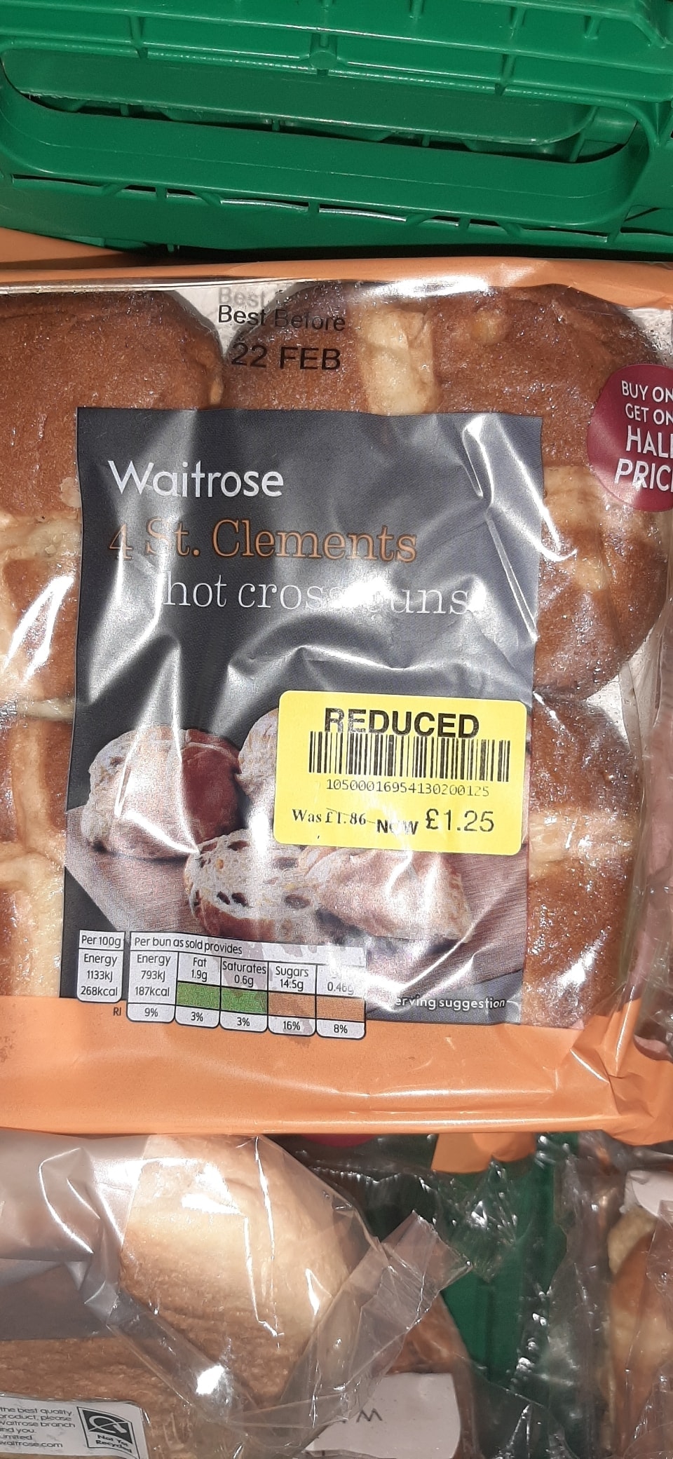 St clements hot x buns