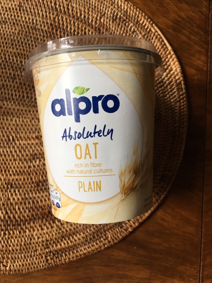 Alpro absolutely oat plain yogurt OLIO
