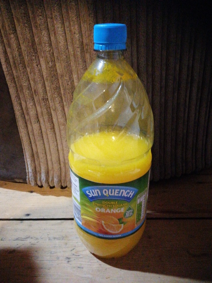 Aldi orange juice OLIO