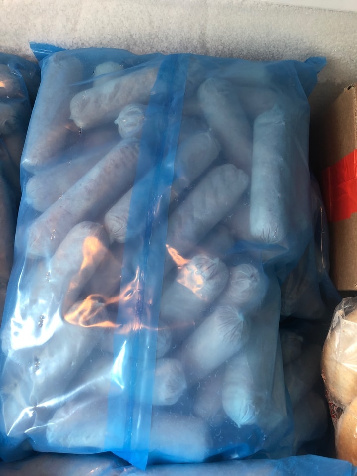 FROZEN Pork sausages bags of Aprox 40 OLIO