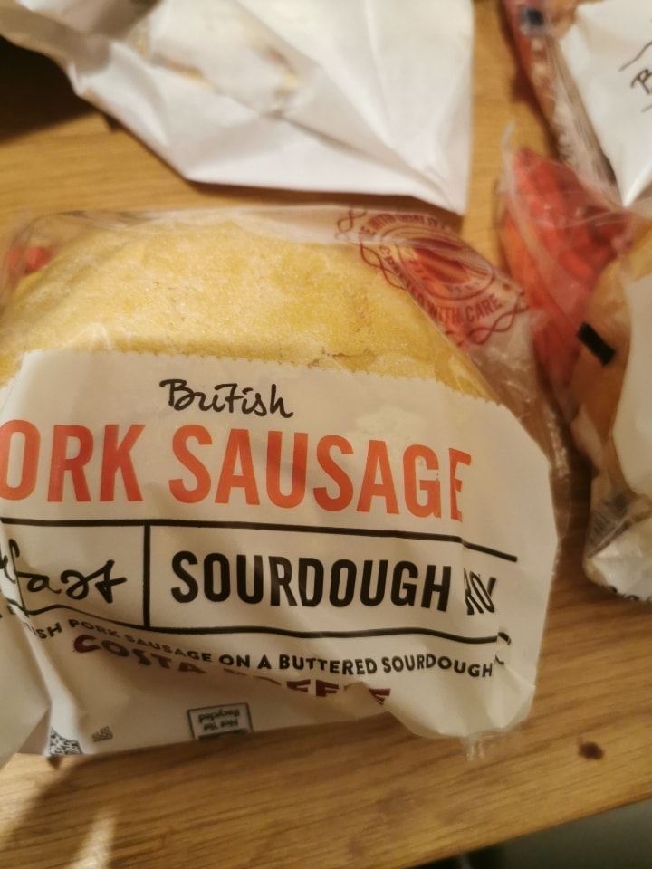 Pork sausage bap OLIO