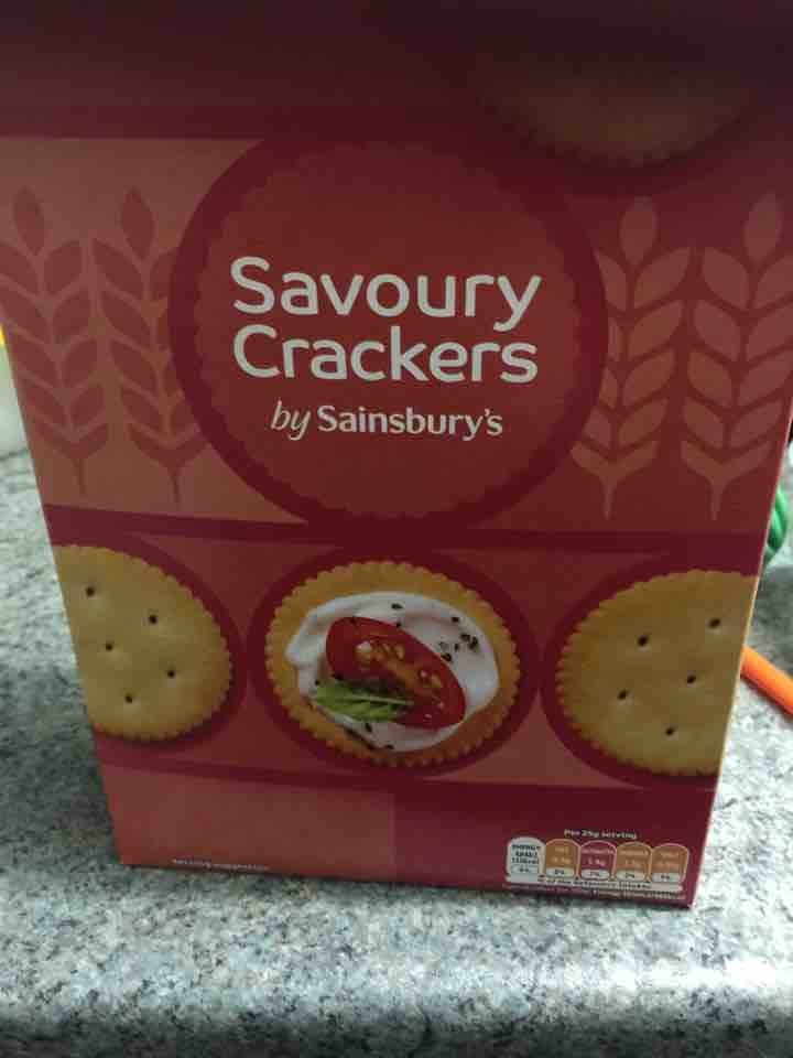 Sainsbury’s Crackers (half box) OLIO