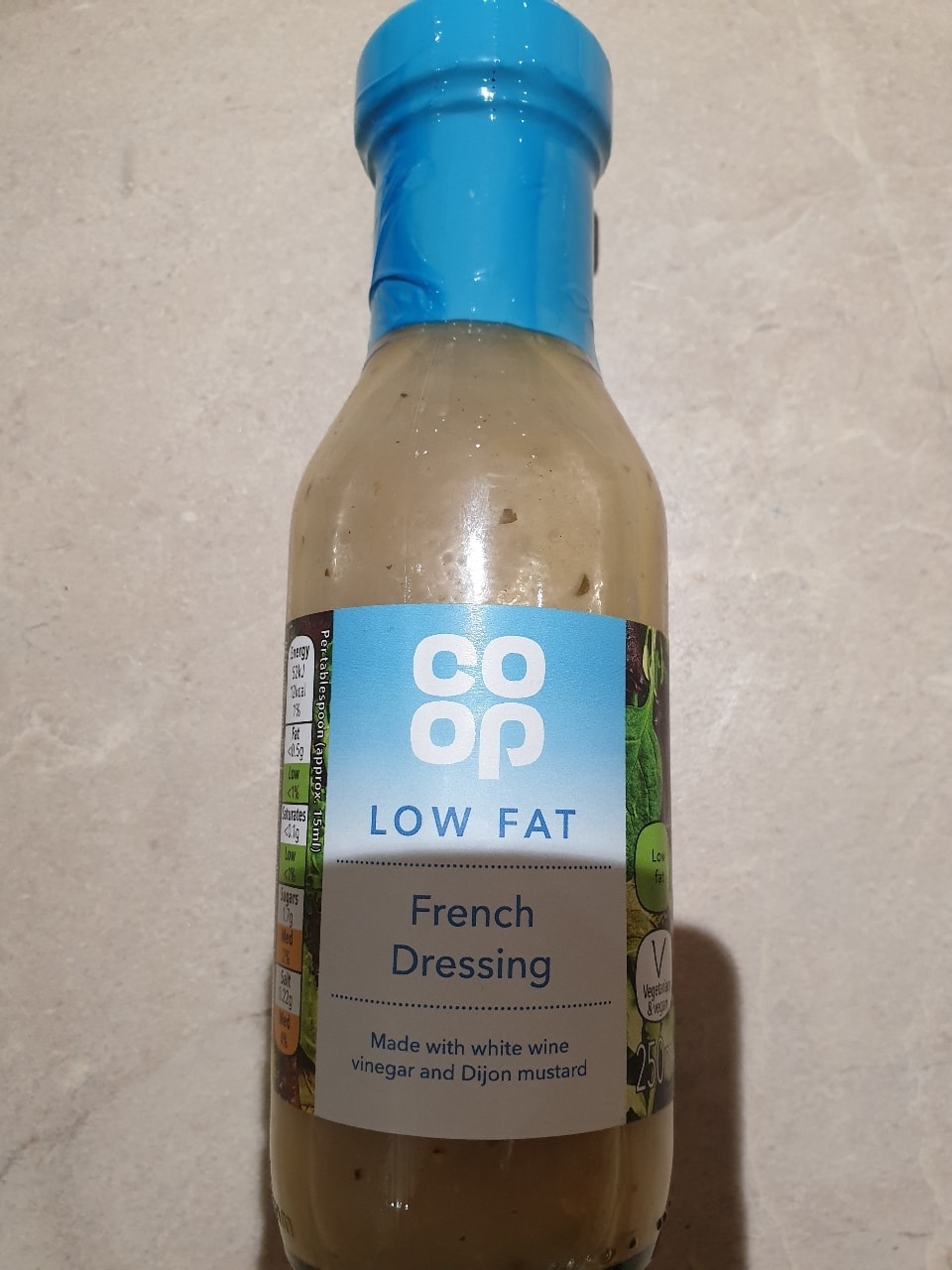 Coop low fat French dressing 250ml OLIO