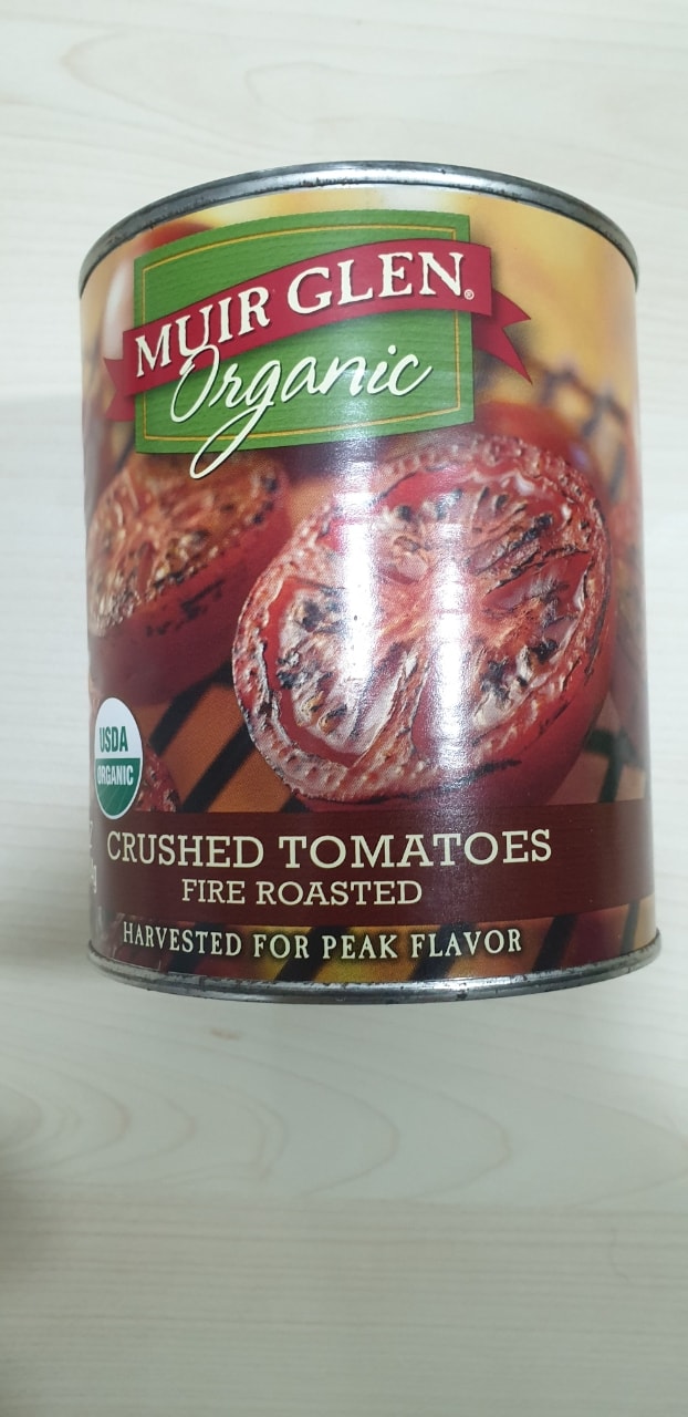Muir Glen Organic FireRoasted Crushed Tomatoes. OLIO
