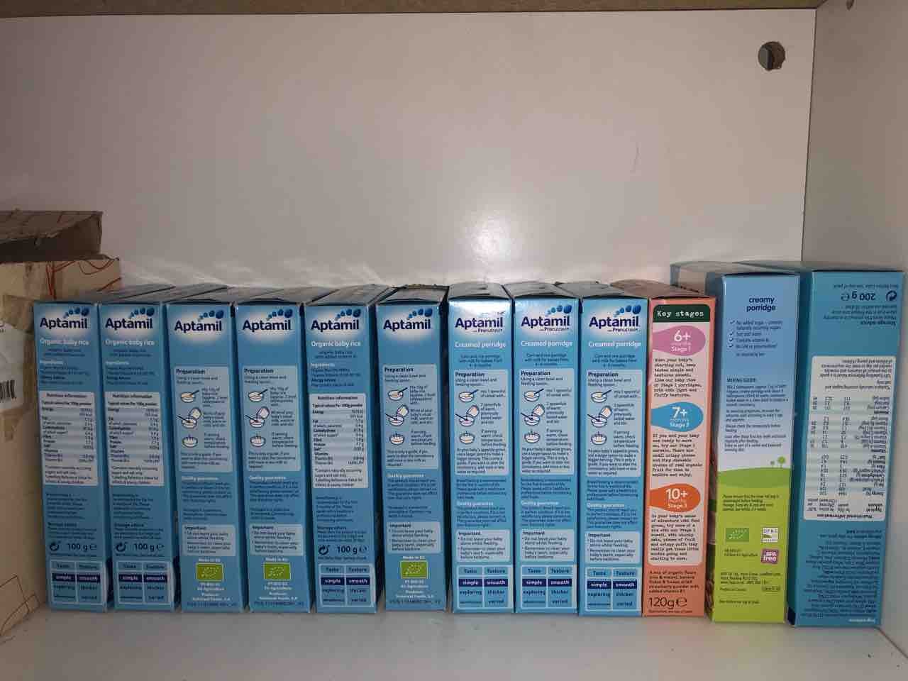aptamil rice porridge