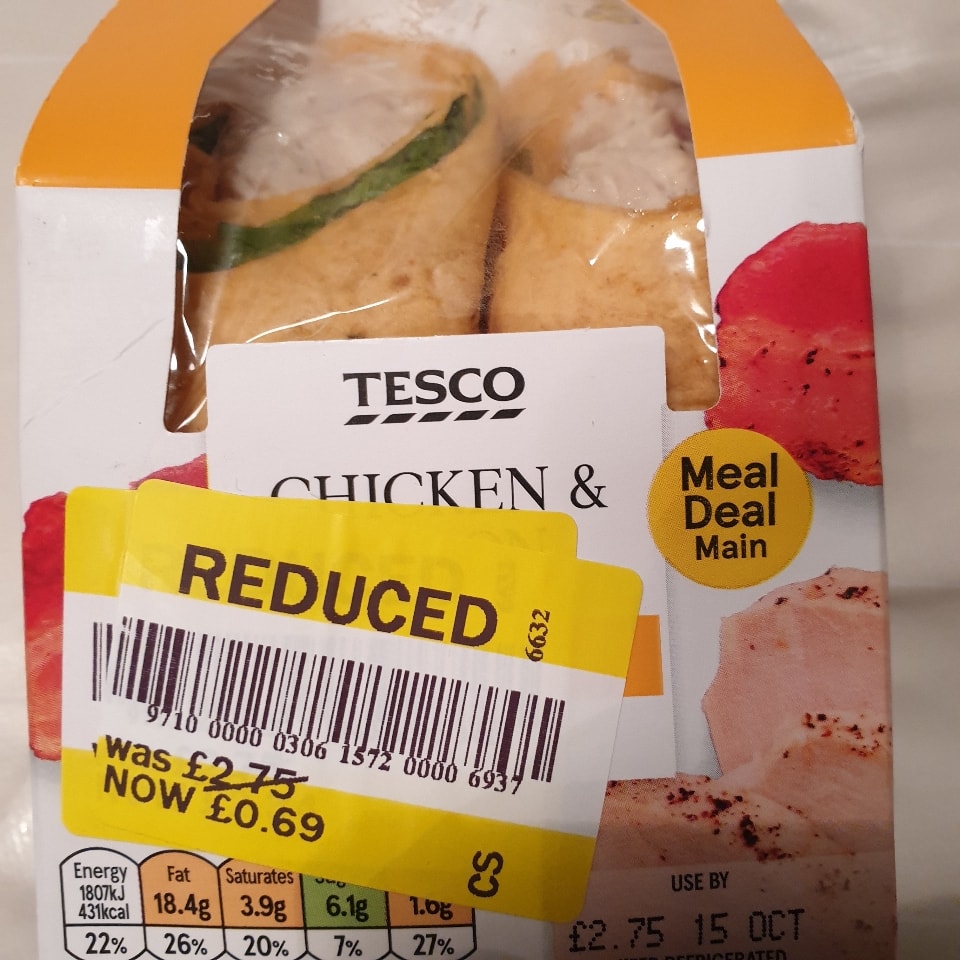 Tesco Wraps OLIO