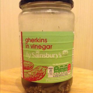 Gherkins in vinegar by Sainsburys OLIO