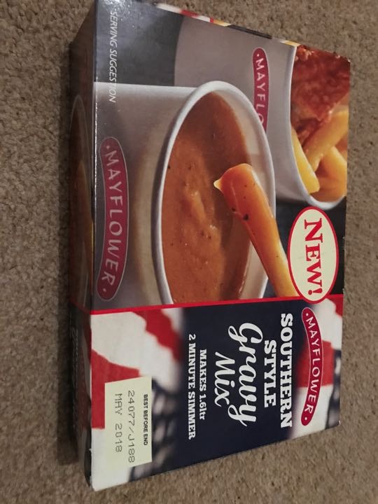 Mayflower southern style gravy mix OLIO