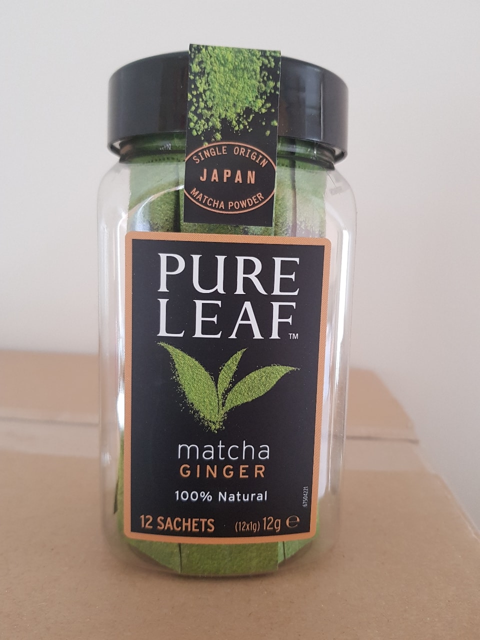 Green tea sachets with ginger 100 natural OLIO