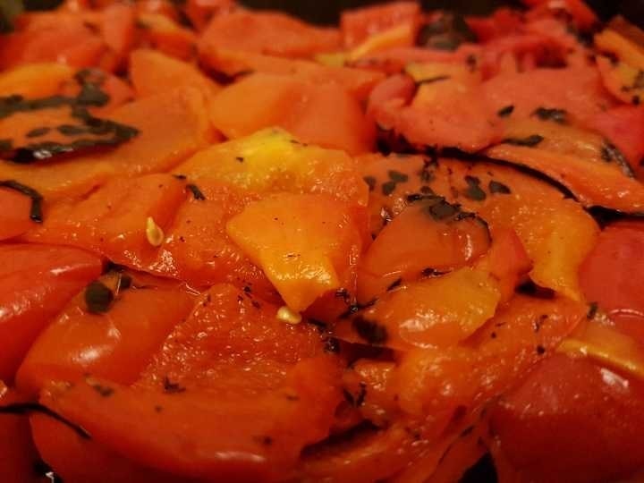 Chargrilled peppers in oil OLIO