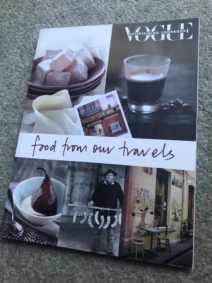 Vogue Food from our travels book 📚 OLIO