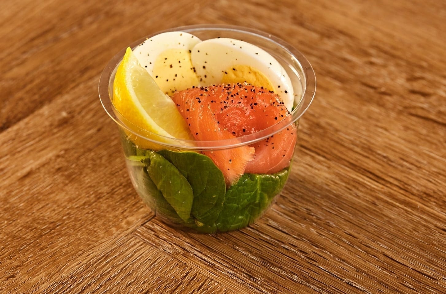Pret a Manger Egg & Spinach Protein Pot OLIO
