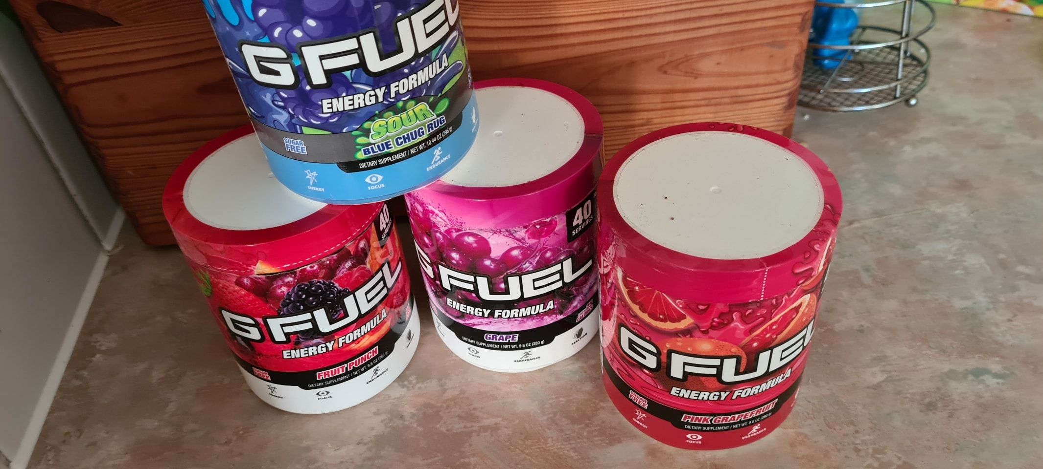 G Fuel energy drink powder OLIO