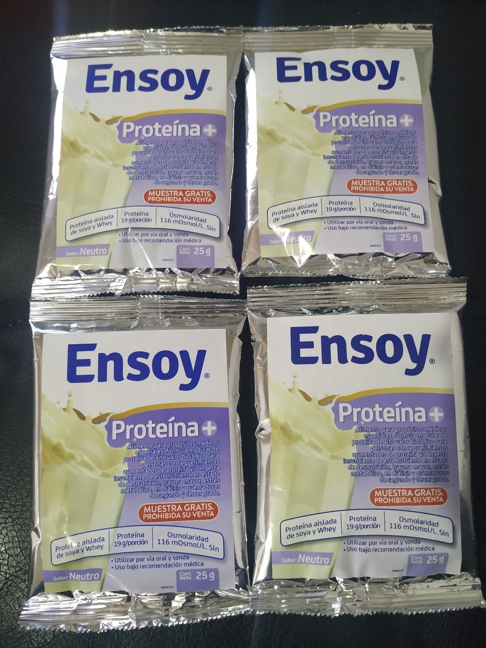 Regalo papeletas de Ensoy proteina + y Ensoy dyal + OLIO