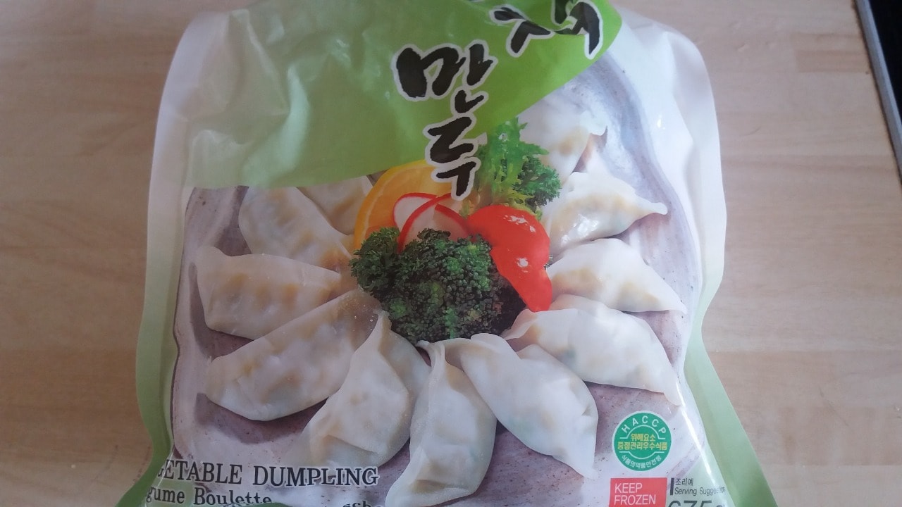Korean vegetable dumplings OLIO
