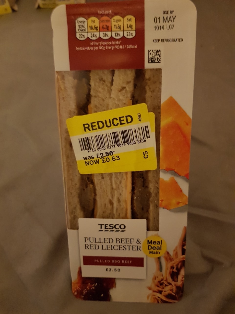 Tesco sandwich OLIO