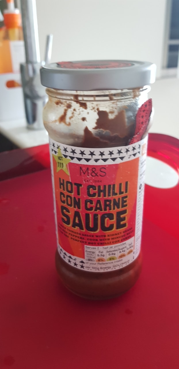 Marks and spencer chilli corn carne sauce - OLIO