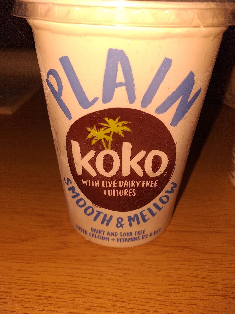 Tesco vegan yogurt OLIO