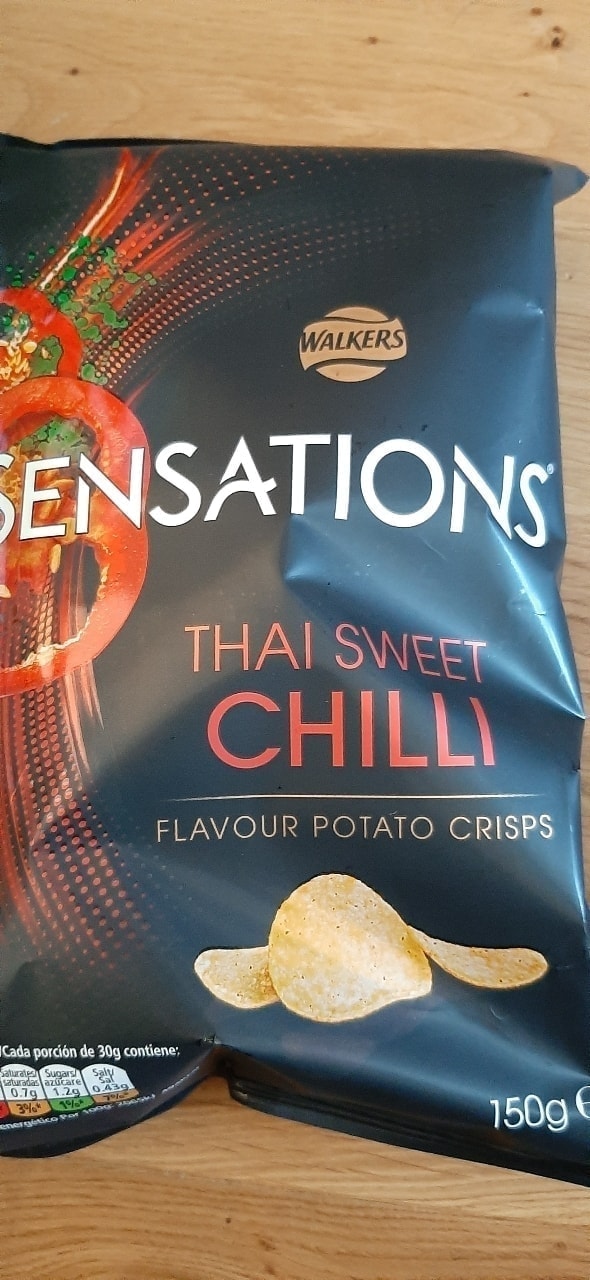 Thai sweet chilli crisps OLIO