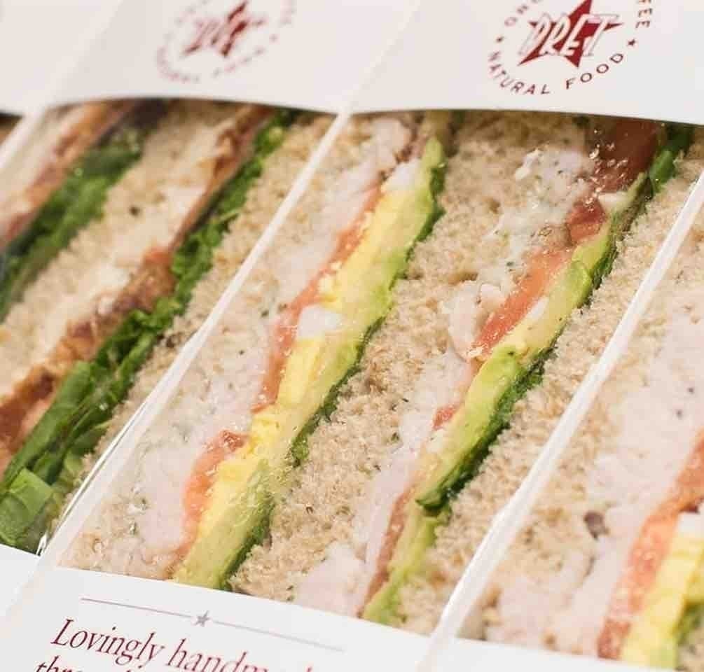 Pret sandwich tuna and cucumber OLIO