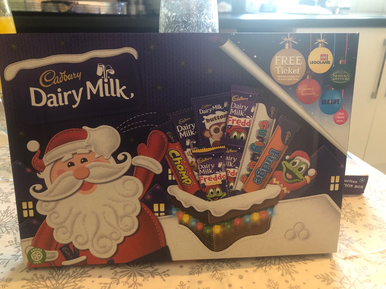 Dairy milk selection box OLIO