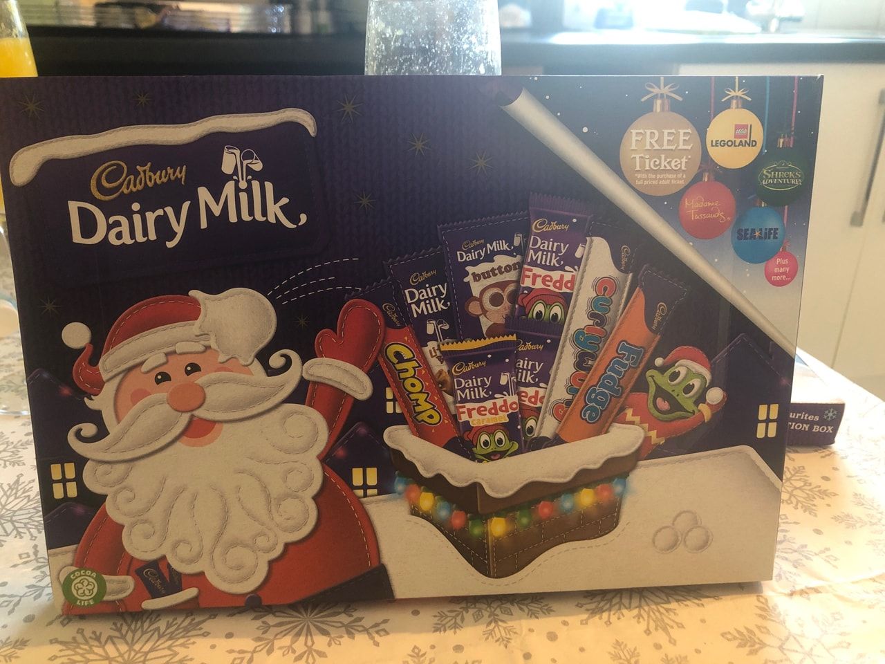 Dairy milk selection box OLIO