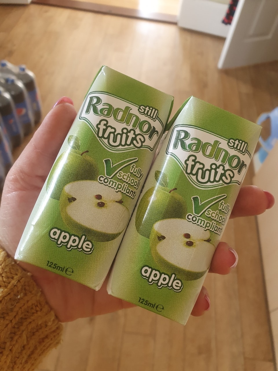 Apple Juice cartons OLIO
