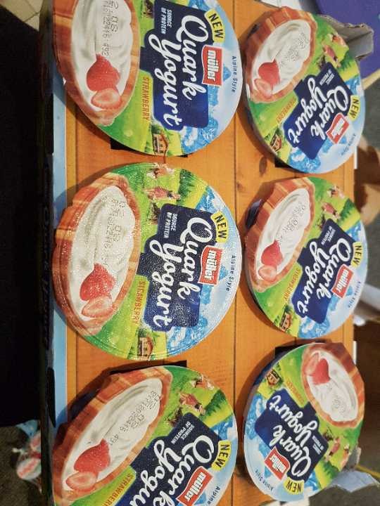 Strawberry Flavour Quark Yoghurt Olio