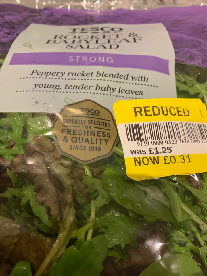 Tesco salad OLIO