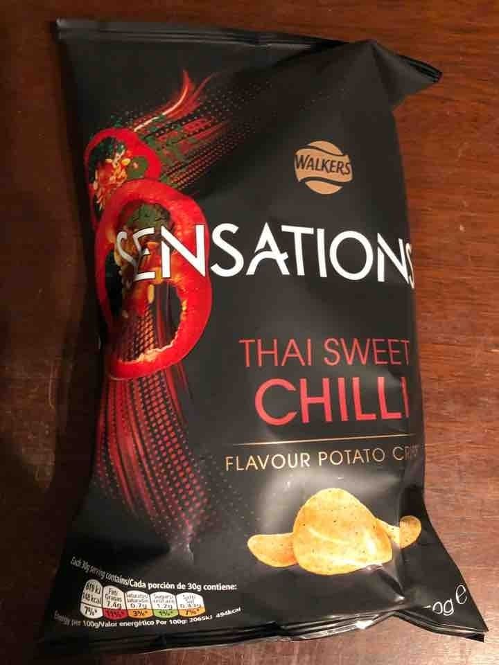 Thai sweet chilli crisps OLIO