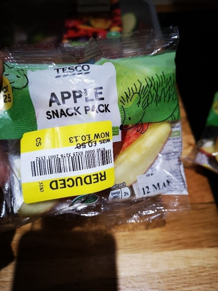 Apple snack pack OLIO