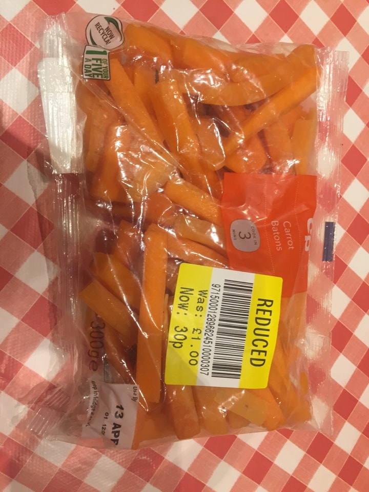 Carrot batons OLIO
