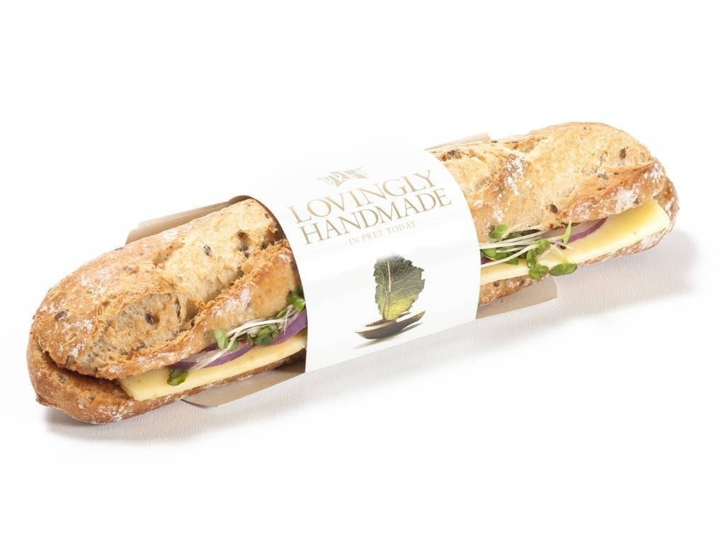PRET tuna mayo baguette OLIO