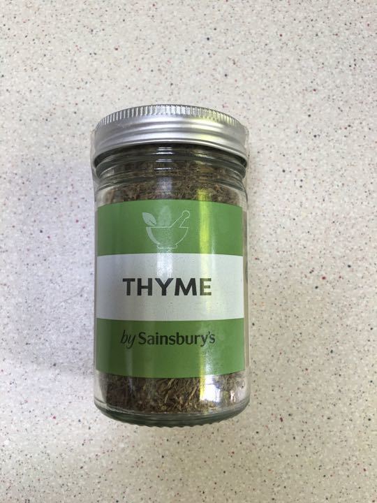 Sainsbury's dried thyme OLIO
