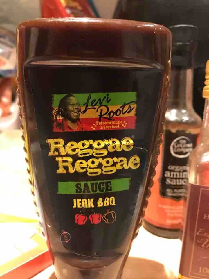 Jerk bbq sauce 2/3rds left but expired OLIO