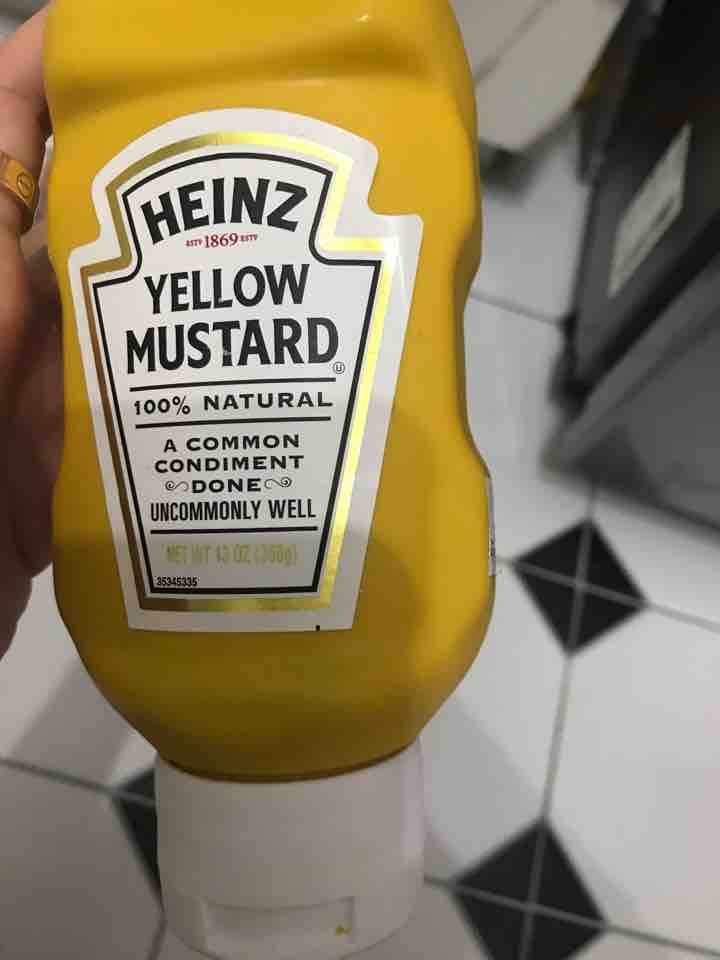 Heinz mustard kept in fridge all d while OLIO