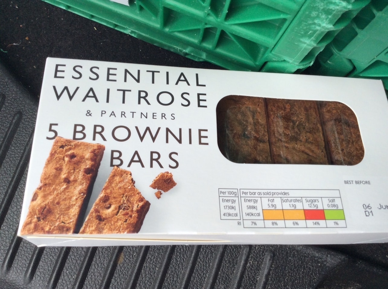 Waitrose brownies OLIO