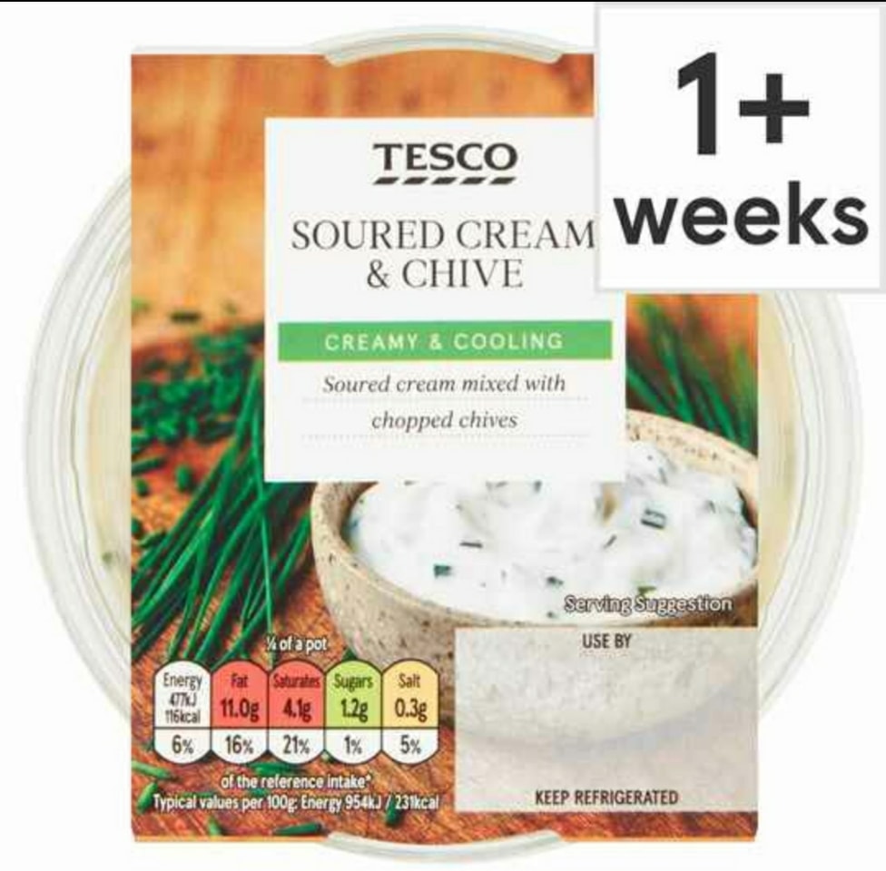 Tesco dip OLIO