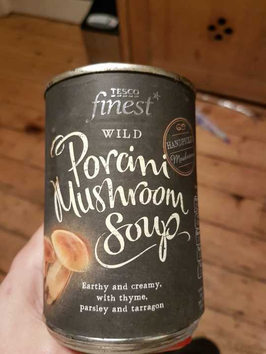 Porcini mushroom soup tin OLIO