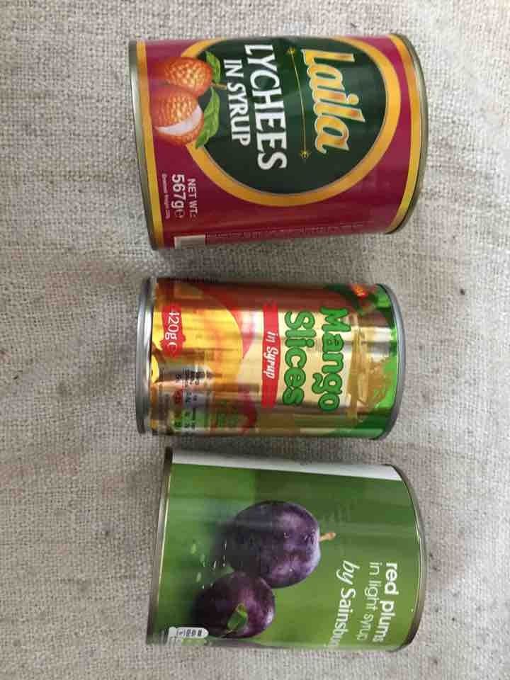 Tinned fruit OLIO