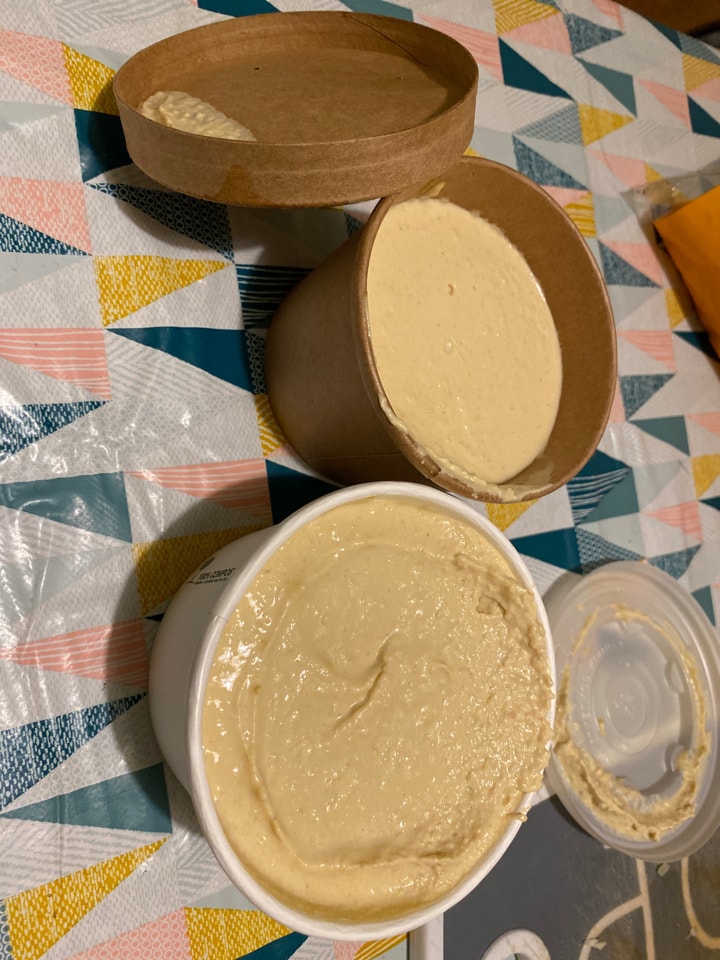 Hummus tubs OLIO