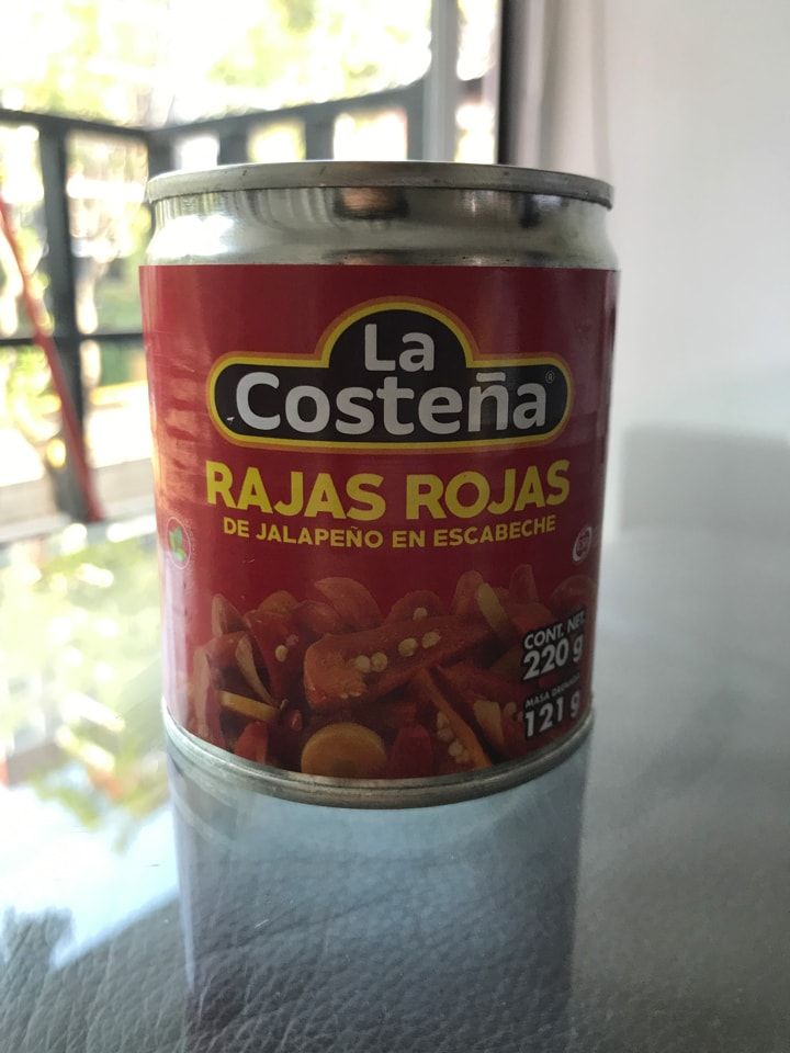 Rajas rojas de jalapeño en en escabeche OLIO