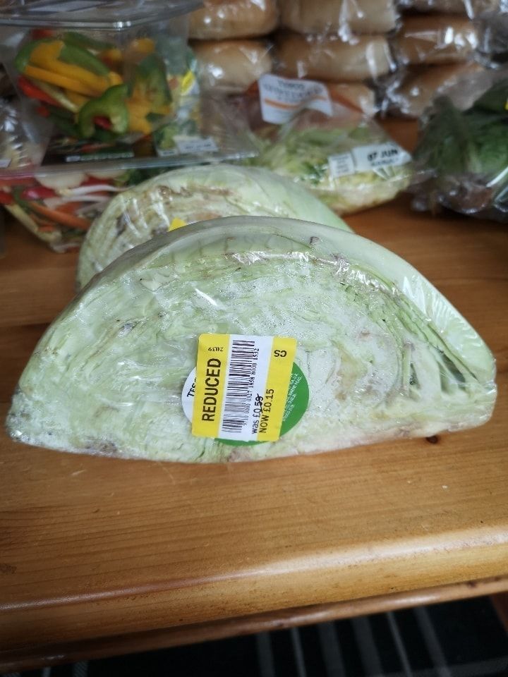 Tesco Cabbage Portion OLIO