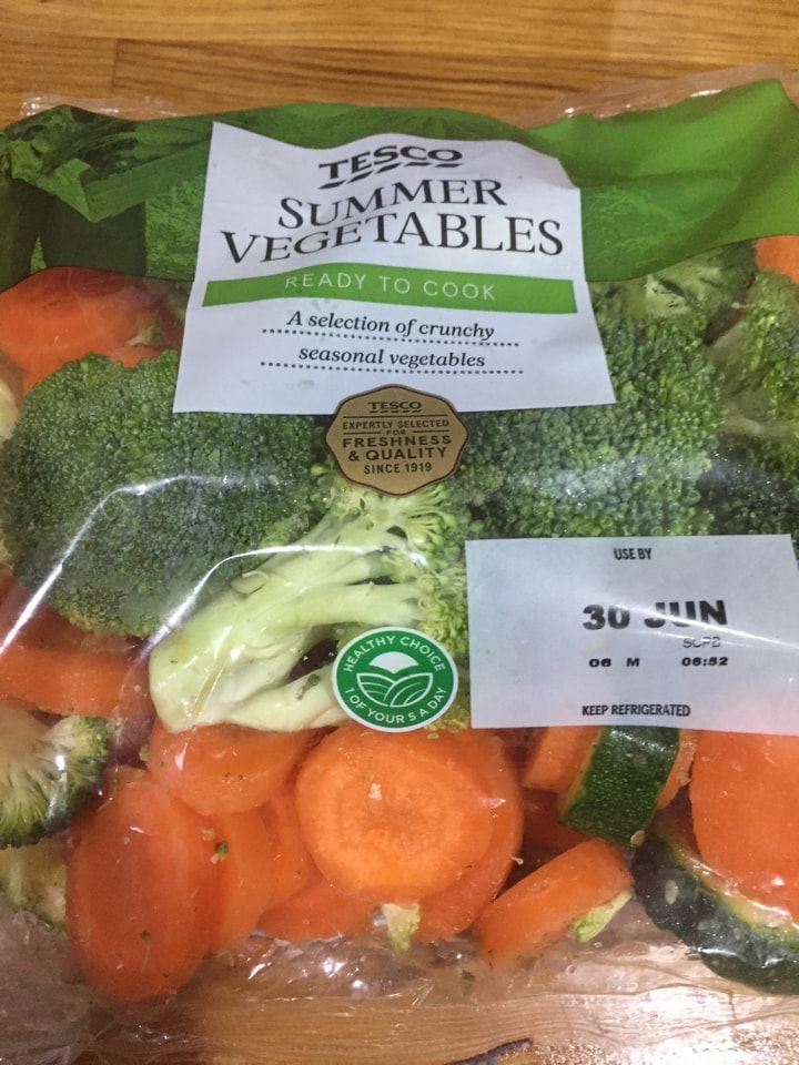Tesco summer veg OLIO