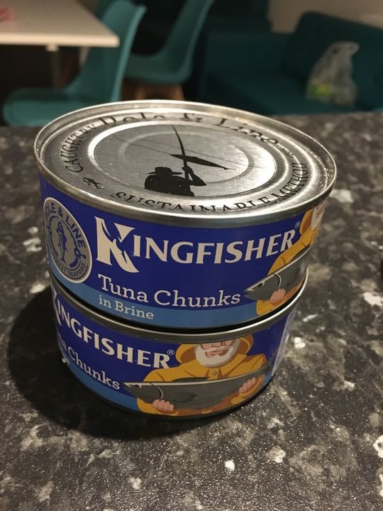 Kingfisher tinned tuna x2 OLIO
