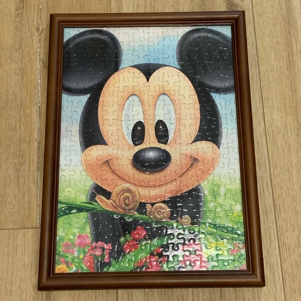 Framed Mickey Mouse Jigsaw Puzzle OLIO